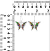 Starborn Canadian Ammolite Butterfly 925 Sterling Silver Earrings Product Name
