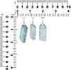 Starborn Aqua Aura Danburite Crystal Pendant in 925 Sterling Silver