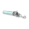 Starborn Aqua Aura Quartz Crystal Locket Pendant in Sterling Silver