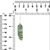 Starborn Abalone-Muschel-Feder-Anhänger aus Sterlingsilber 