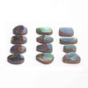 Ammolit-Freiform-Cabochons 15 mm – 12 Stück