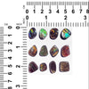 Ammolite Free-Form Cabochons 15mm - 12 pieces