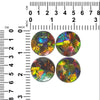 Ammolite große runde Cabochons 30 mm – 4 Stück