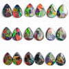 Ammolite Pear Cabochons 16mm - 18 pieces