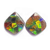 Ammolite Onion Cabochons 19mm - 1 pair