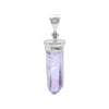 Starborn Amethyst Crystal Point Pendant in Sterling Silver