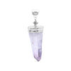 Starborn Amethyst-Kristall-Spitzen-Anhänger aus Sterlingsilber 