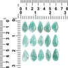 Amazonit-Freiform-Cabochons 20 mm – 15 Stück