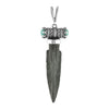 Starborn Scythian Arrowhead Turquoise Pendant in Sterling Silver