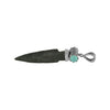 Starborn Scythian Arrowhead Turquoise Pendant in Sterling Silver