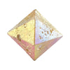 Beta Quartz Crystal with Sunset coating 10-15mm