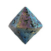 Beta Quartz Crystal with Peacock Purple coating 10-15mm