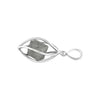 Starborn Beta Quartz Crystal Caged Pendant in Sterling Silver