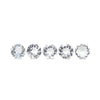 Danburite brilliant diamond cut 9mm Round