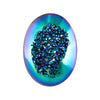 Window Drusy Cassiopeia Seas Oval Cabochon 16mm