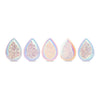 Window Drusy SI-Opal Pear Cabochon 14mm