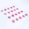 Drusy Hot Pink Small Oval Cabochons 7mm - 20 pieces