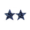 Drusy Blue Star Cabochons 20mm - 1 pair