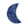 Drusy Dunkelblauer Mond-Cabochon 25 mm – 1 Stück 
