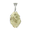 Starborn Hiddenite Crystal Pendant in Sterling Silver - 30-50ct stone