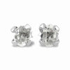 Ohrstecker aus Sterlingsilber mit Mikro-Herkimer-Diamant von Starborn 