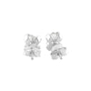 Ohrstecker aus Sterlingsilber mit Mikro-Herkimer-Diamant von Starborn 