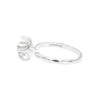 Starborn Herkimer Diamant-Quarz-Kristall-Ring aus Sterlingsilber 