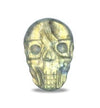 Hand Carved Labradorite skull 32-35mm