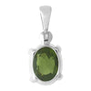 Starborn 2 Carat Faceted Moldavite Pendant