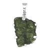 Starborn Dragon Moldavite Pendant in Sterling Silver