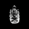 Hand Carved Clear Quartz Ganesh 57ct