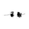 Starborn Rough Elite Schungit Ohrstecker aus Sterlingsilber 