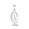 Starborn Spirit Quartz Drusy Pendant in Sterling Silver Cage Setting