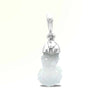 Starborn Spirit Quartz Drusy Pendant Cap Set in Sterling Silver