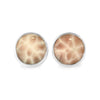 Starborn Thomsonite Post Earrings in Sterling Silver
