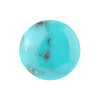 Nordamerikanischer natürlicher Türkis runder Cabochon 10mm