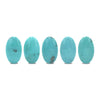 North American Natural Turquoise Oval Cabochon 25mm