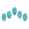 North American Natural Turquoise Oval Cabochon 25mm