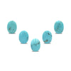 Nordamerikanischer natürlicher Türkis-Oval-Cabochon 16 mm