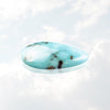 North American Natural Turquoise Pear Cabochon 25mm