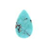 North American Natural Turquoise Pear Cabochon 25mm