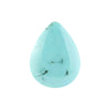 North American Natural Turquoise Pear Cabochon 20mm