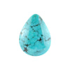 North American Natural Turquoise Pear Cabochon 20mm