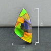 Ammolite Free-Form Cabochon 28mm - 1 piece