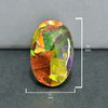 Ammolite Oval Cabochon 32mm - 1 piece