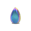Drusy Rainbow Pear Cabochon 24mm - 1 piece
