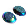 Drusy Cassiopeia Seas Large Cabochons 40mm - 2 pieces