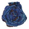 Drusy Deep Blue Rosette 50mm - 1 piece