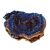 Drusy Tiefblaue Rosette 50 mm – 1 Stück 