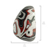 Fordite Mixed Color Cabochon 33mm - 1 piece